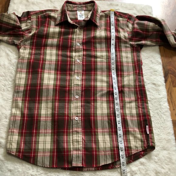 Burton dryride plaid button down shirt size medium - Picture 5 of 8